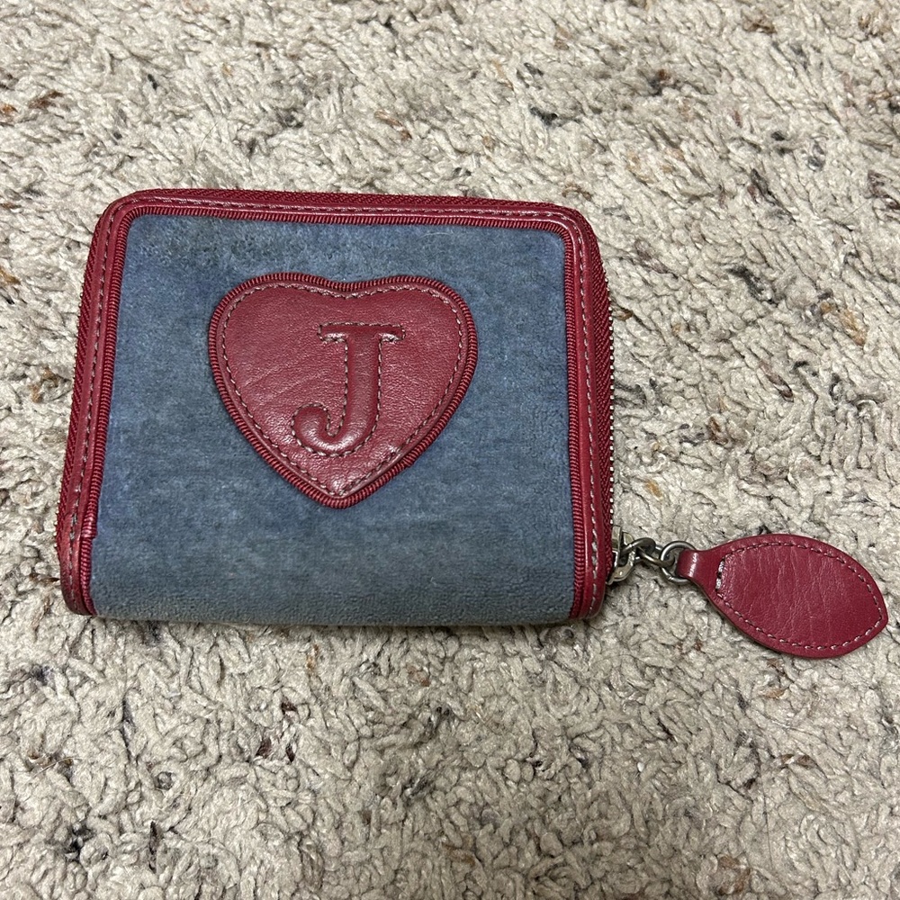 Juicy Couture Gray and Red Wallet - Picture 2 of 8